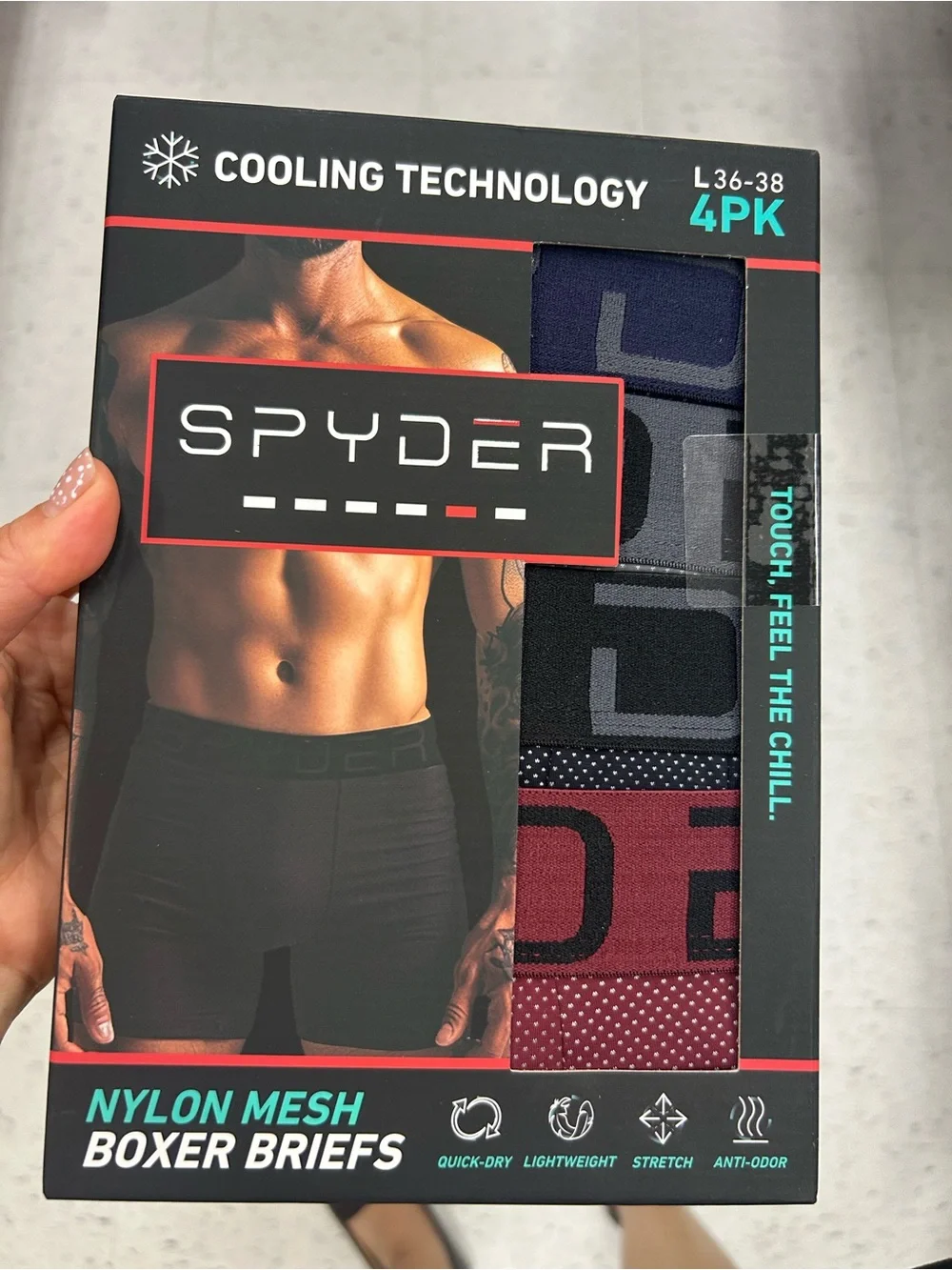 Spyder breathable nylon